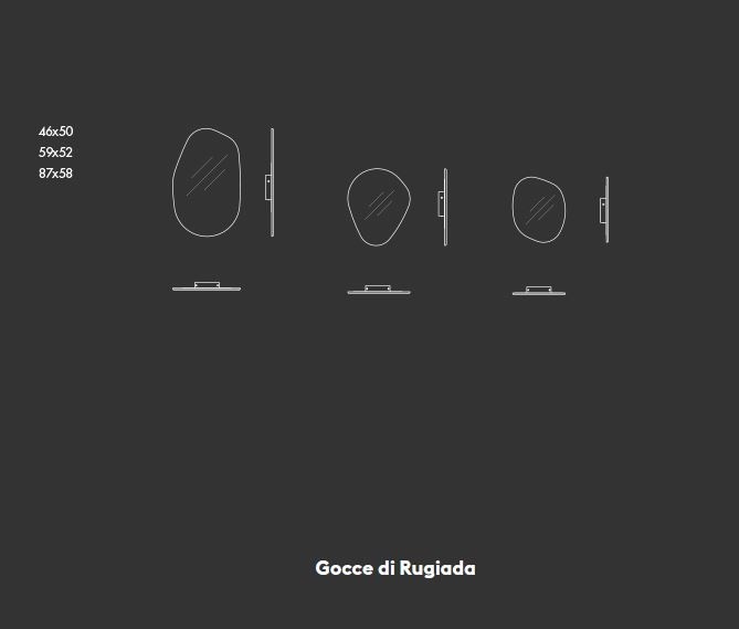 specchio Sovet Gocce di Rugiada